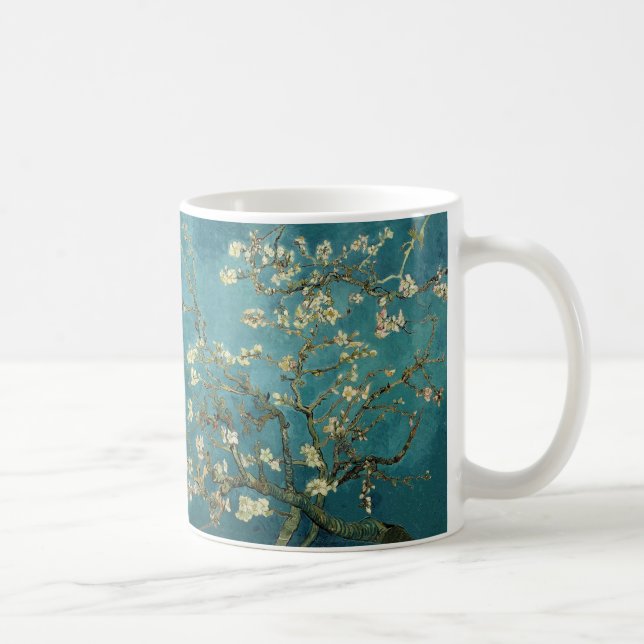 Taza De Café Vincent Van Gogh - Floreciente árbol de almendros (Derecha)