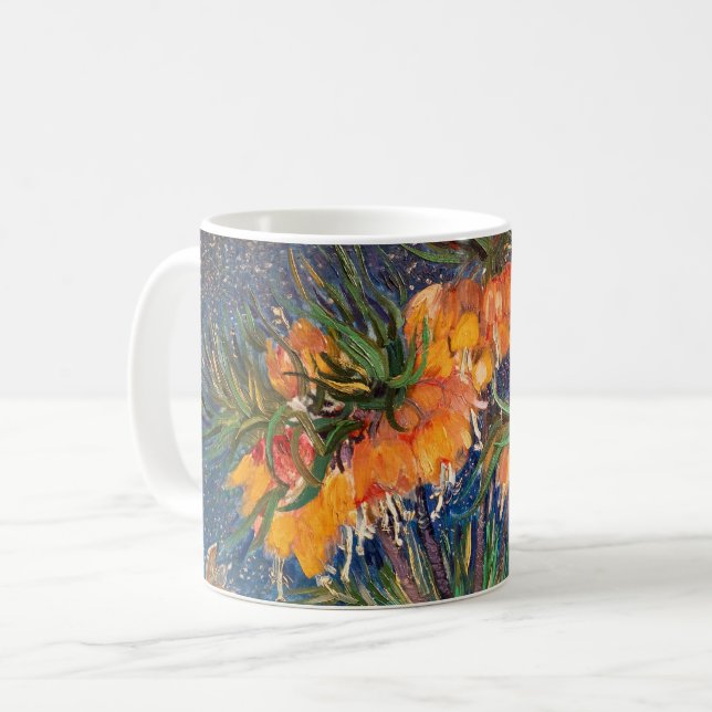 Taza De Café Vincent van Gogh - Fritillaries imperiales (Anverso izquierdo)