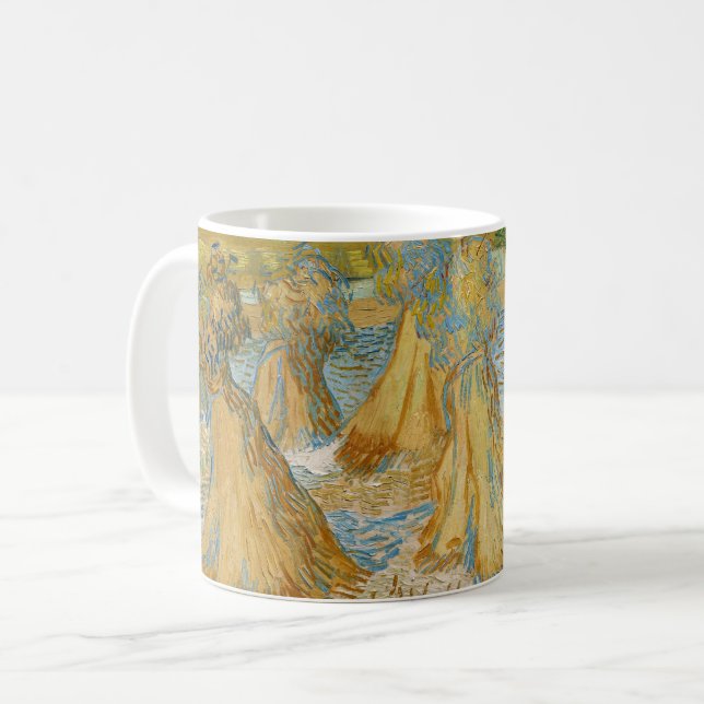 Taza De Café Vincent van Gogh - Hojas de Trigo (Anverso izquierdo)