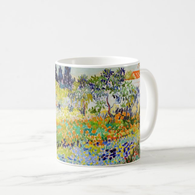 Taza De Café Vincent van Gogh - Jardín de Arles (Anverso derecho)
