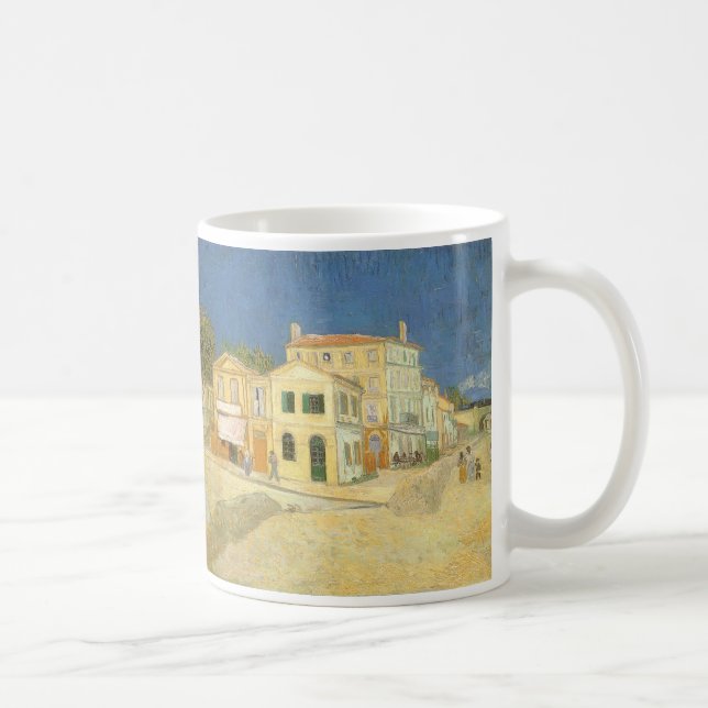 Taza De Café Vincent van Gogh - La Casa Amarilla (La calle) (Derecha)