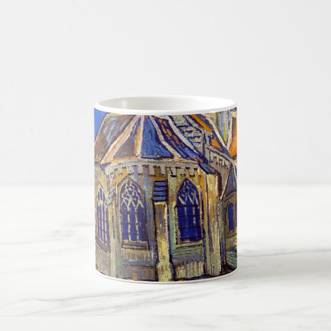 Taza De Café Vincent van Gogh - La Iglesia de Auvers (Centro)
