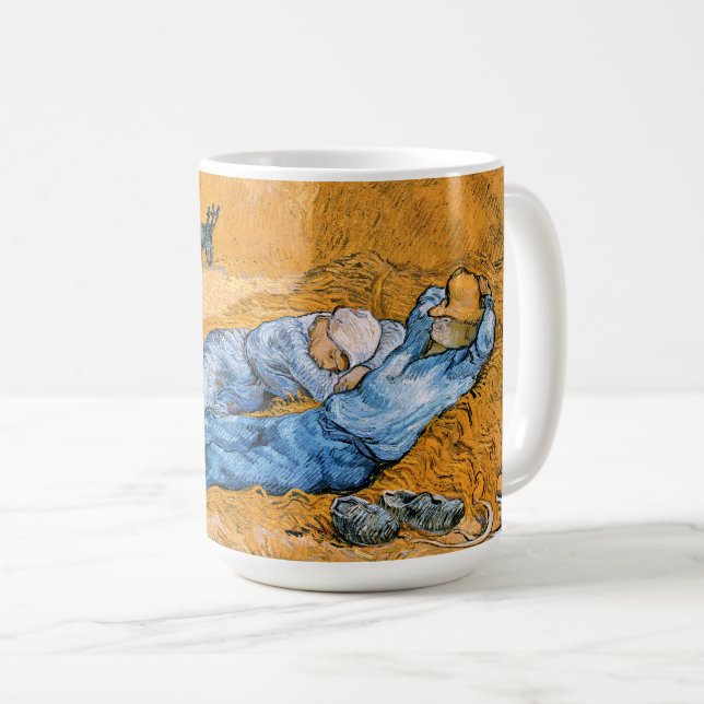 Taza De Café Vincent van Gogh - La Siesta (Anverso derecho)