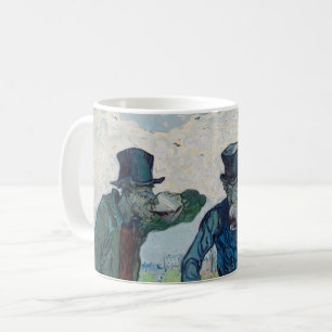 Taza De Café Vincent van Gogh - Los bebedores, según Daumier