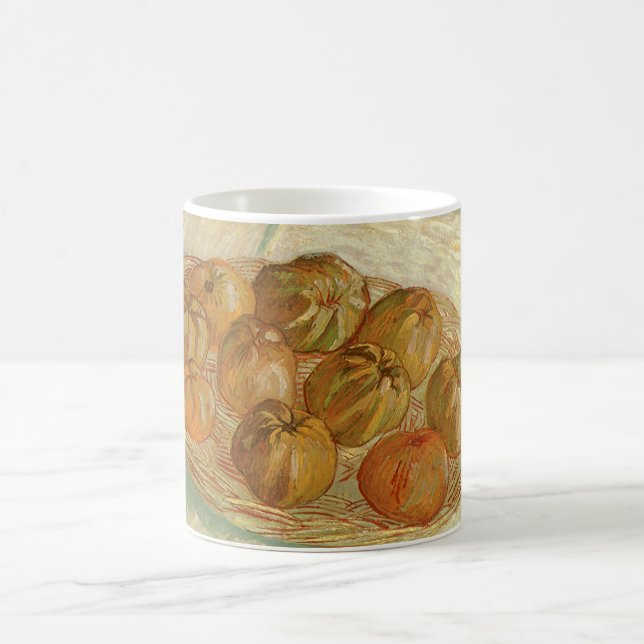 Taza De Café Vincent van Gogh - Naturaleza muerta Cesta de manz (Centro)