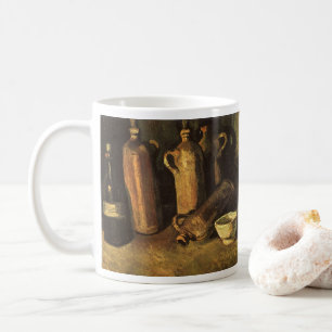 Taza De Café Vincent van Gogh - Naturaleza muerta con 4 botella