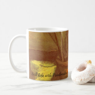 Taza De Café Vincent van Gogh - Naturaleza Muerta Pinceles en u