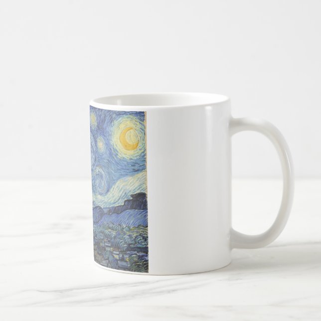 Taza De Café Vincent van Gogh| Noche estrellada, junio de 1889 (Derecha)