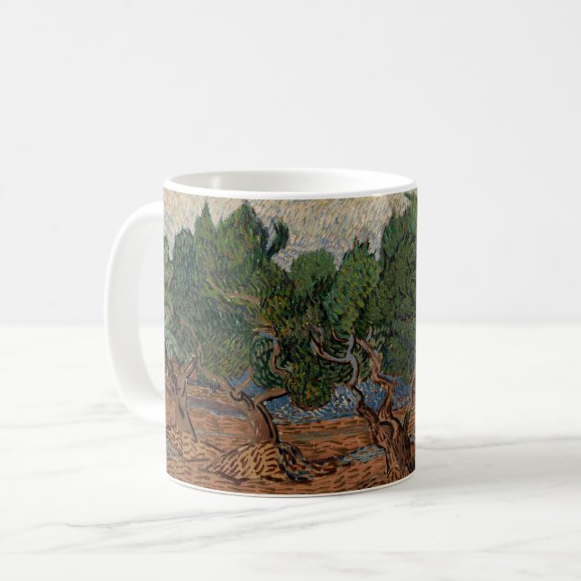 Taza De Café Vincent van Gogh - Olive Grove (Anverso izquierdo)
