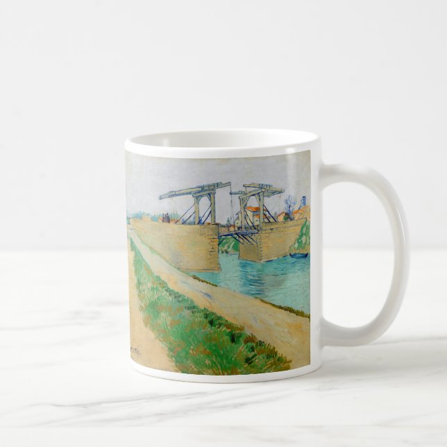 Taza De Café Vincent van Gogh - Puente Langlois en Arles #2 (Derecha)