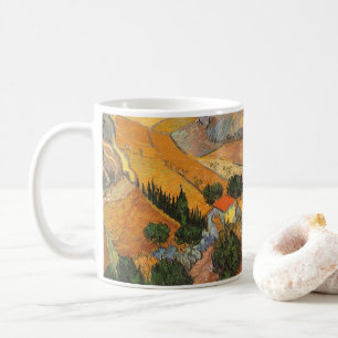 Taza De Café Vincent van Gogh - Valle con labrador
