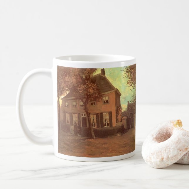 Taza De Café Vincent van Gogh - Vicarage en Nuenen (Con donut)