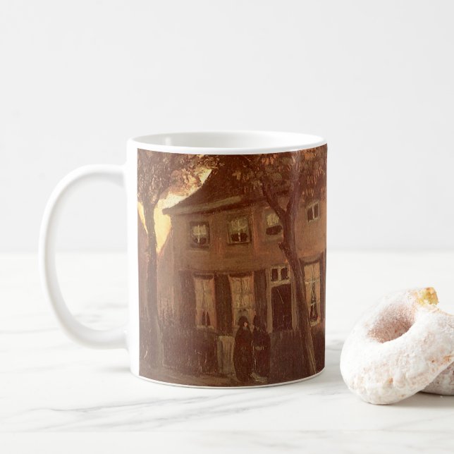 Taza De Café Vincent van Gogh - Vicarage en Nuenen (Con donut)
