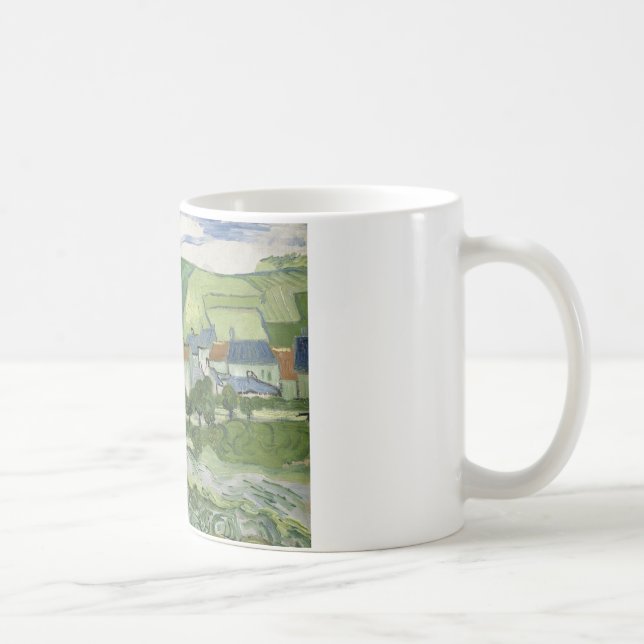 Taza De Café Vincent van Gogh - Vista de Auvers (Derecha)