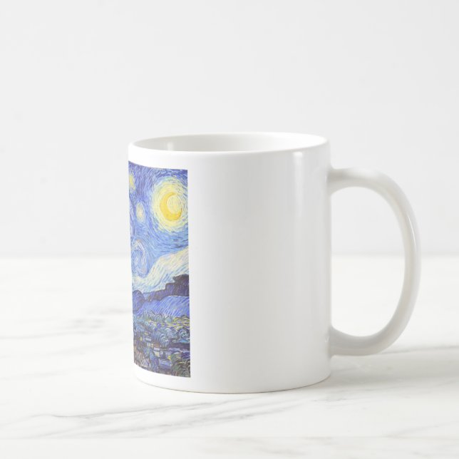 Taza De Café Vincent Willem van Gogh , “ Starry Night ” (Derecha)