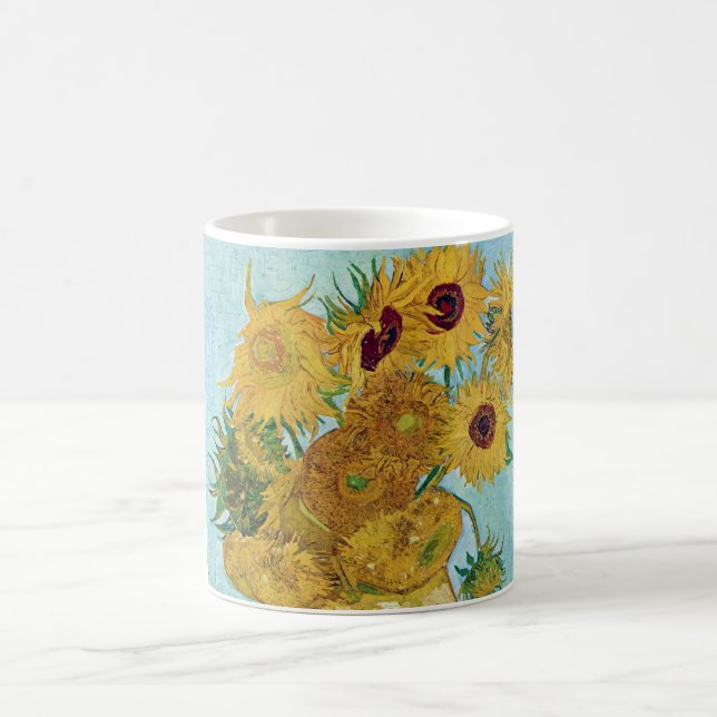 Taza De Café Vincent Willem van Gogh , “ Sunflowers ” (Centro)