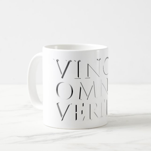 Taza De Café VINCIT OMNIA VERITAS - Café ligero (Anverso izquierdo)