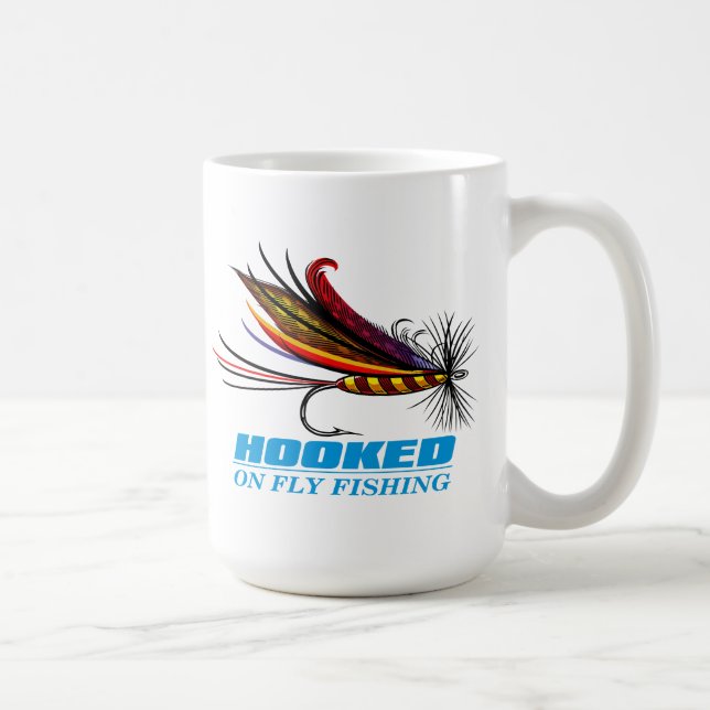 Taza De Café Vinculado A La Pesca De Mosca (Derecha)