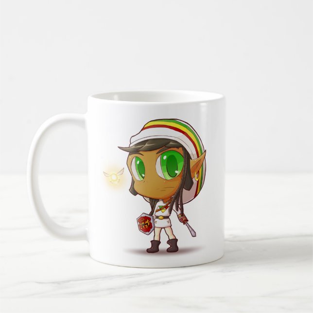 Taza De Café Vínculo de Rasta - leyenda de la ropa de la (Izquierda)