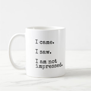 Taza De Café Vine. Vi. Me no impresionan