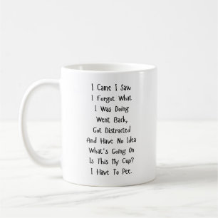 Taza De Café Vine Y Vi Que Olvidé Lo Que Estaba Haciendo, Diver