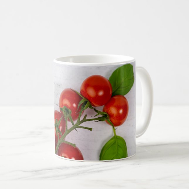 Taza De Café Vines de tomate (Anverso derecho)
