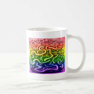 Taza De Café Vines LGBQT Rainbow