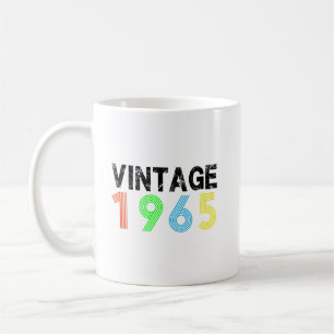 Taza De Café Viñeta 1965 Regalos de cumpleaños de 60 años de ed