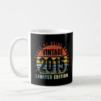 Taza De Café Viñeta 2015 Séptimo cumpleaños