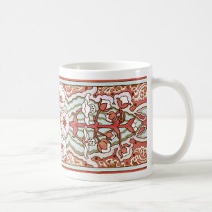 Taza De Café Viñeta Blossom Art Nouveau