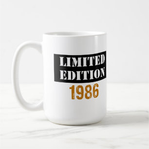 Taza De Café Viñeta de edición limitada de 1986