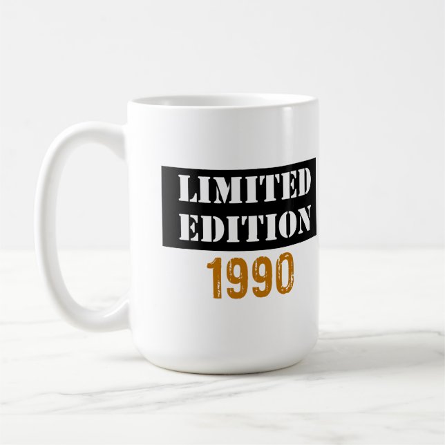 Taza De Café Viñeta de edición limitada de 1990 (Izquierda)