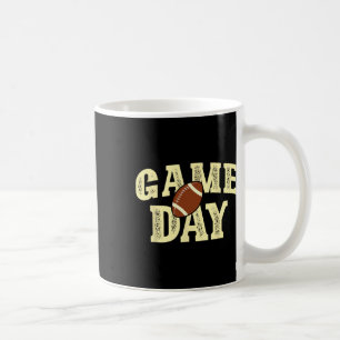 Taza De Café Viñeta Deportiva del equipo de fútbol de Game Day