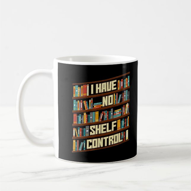 Taza De Café Viñeta que no tengo un libro de control de estante (Izquierda)
