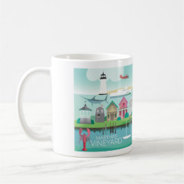 Taza De Café Vineyard de Martha: 11oz o 15oz Mug