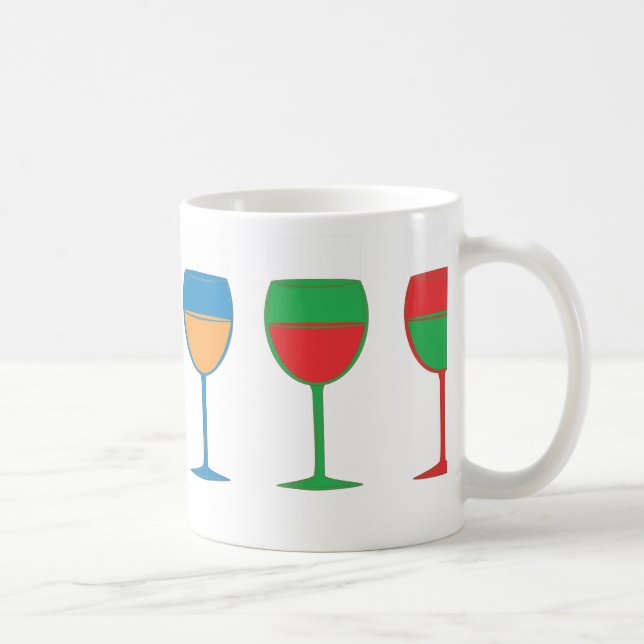 Taza De Café Vino elogioso (Derecha)