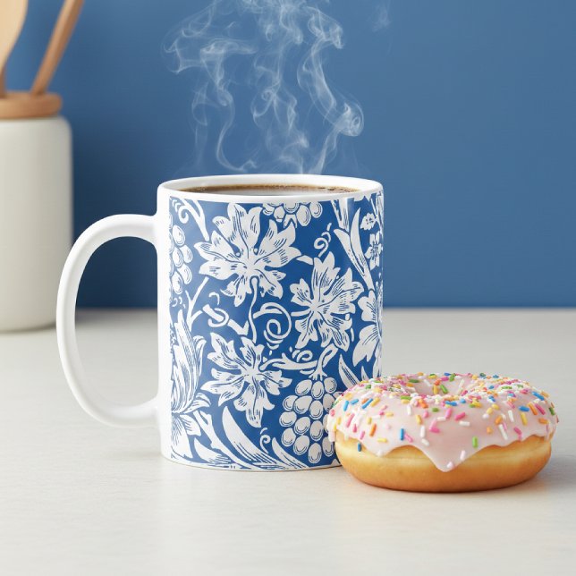 Taza De Café Vinos de uva de girasol William Morris (Subido por el creador)