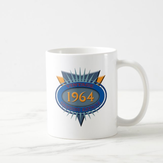 Taza De Café Vintage 1964 (Derecha)
