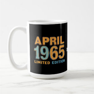 Taza De Café Vintage 1965 edición limitada 60th Birthday Gift