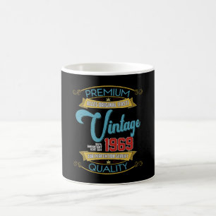 Taza De Café Vintage 1969 Retro Lover Graciosa Idea de regalo d