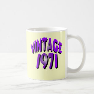 Taza De Café Vintage 1971