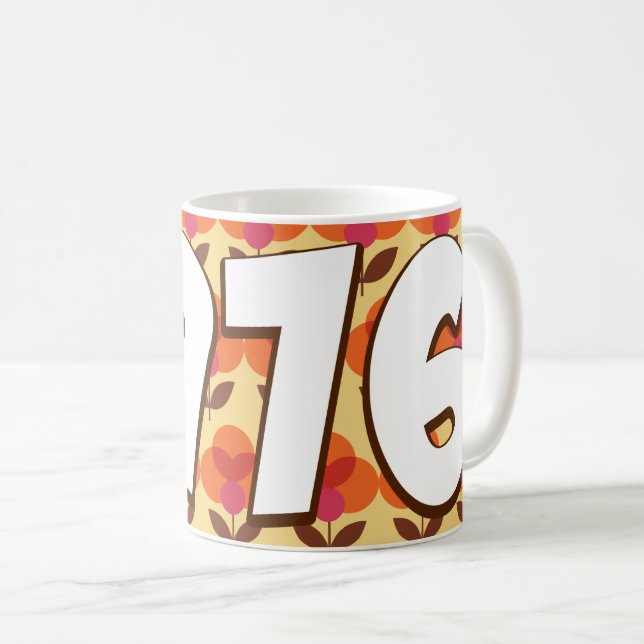 Taza De Café Vintage 1976 (Anverso derecho)