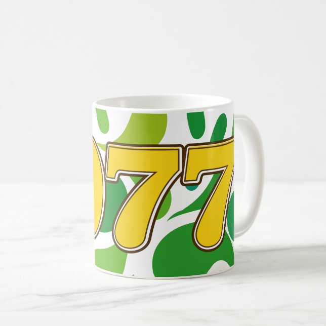 Taza De Café Vintage 1977 (Anverso derecho)
