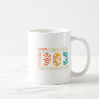 Taza De Café Vintage 1983 Edición Limitada Clic 1983 Hombres Mu