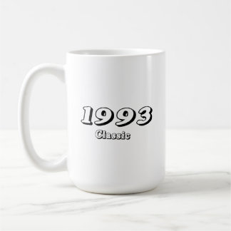 Taza De Café Vintage 1993 Classic Retro Design