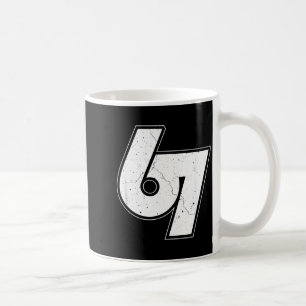 Taza De Café Vintage 6 7 Meme Seis Siete Namaste Divertido Hall