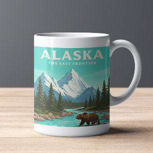 Taza De Café Vintage Alaska