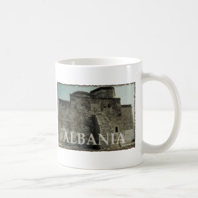 Taza De Café Vintage Albania (Derecha)