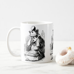 Taza De Café Vintage Alicia en el País de las Maravillas, Alici