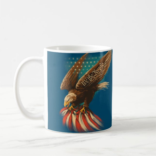 Taza De Café Vintage Americana (Izquierda)